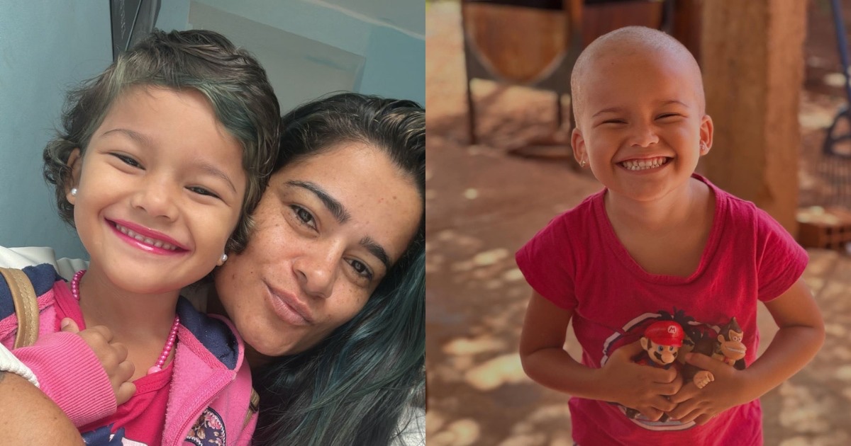 Foto da Ágatha com a família — foto 1