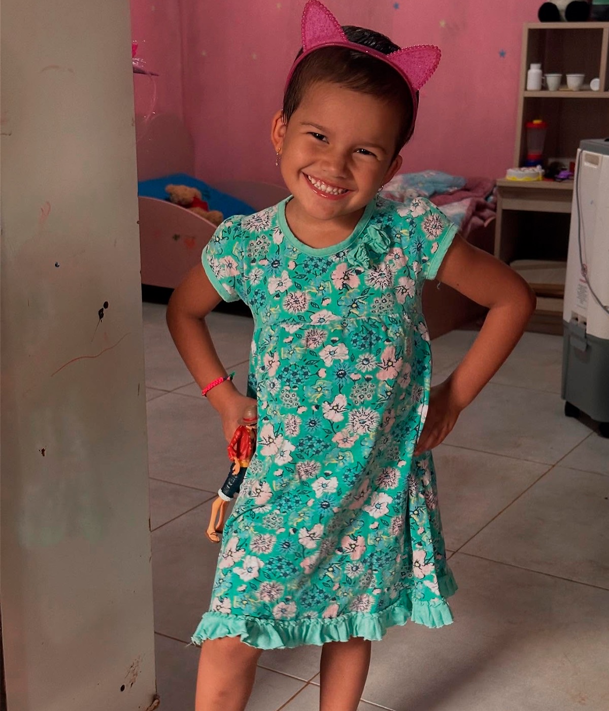Foto da Ágatha com a família — foto 3